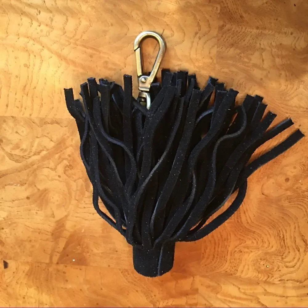 FRINGE BALL Attaches to your Bag or Keys!